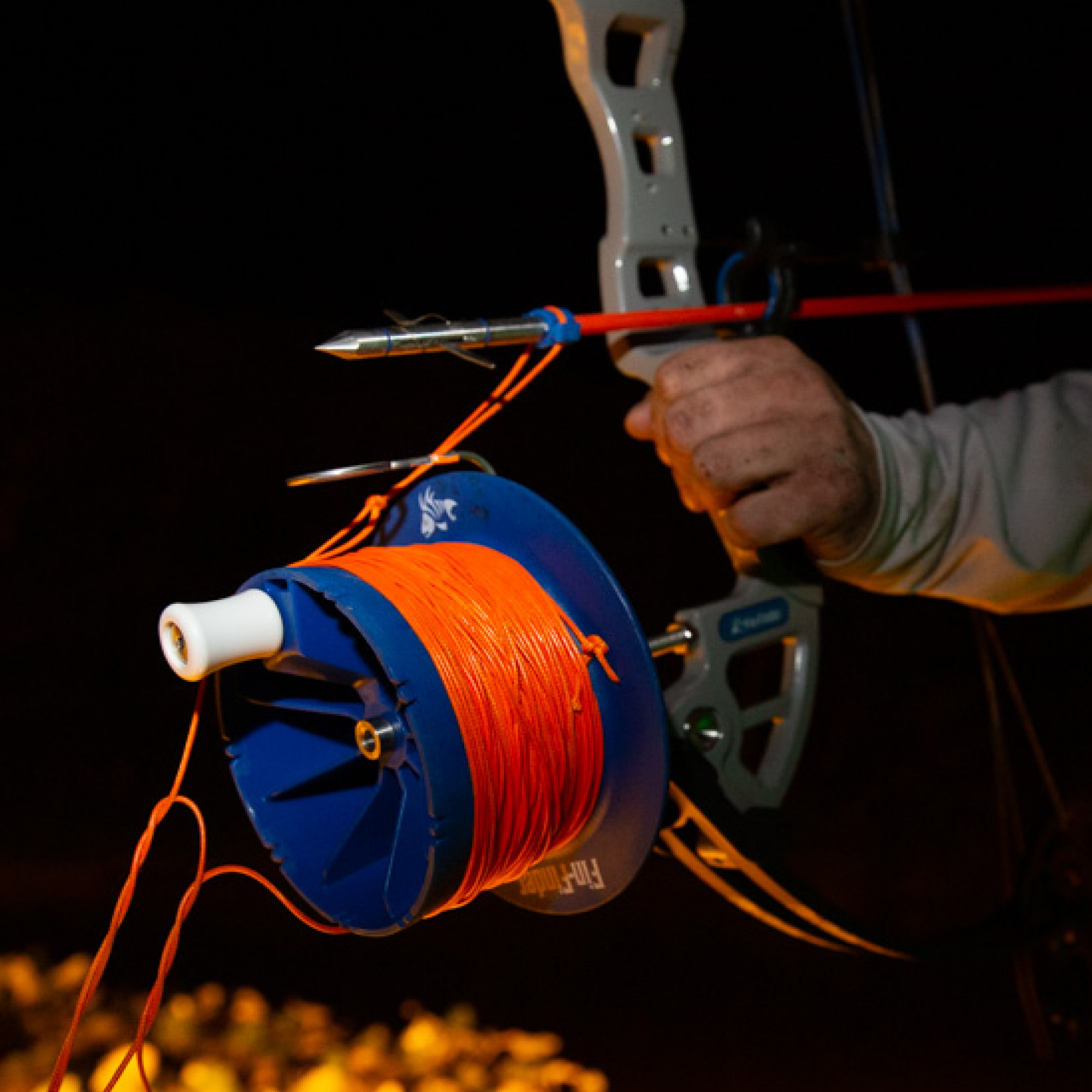 SideWinder Bowfishing Reel, Retrieval System