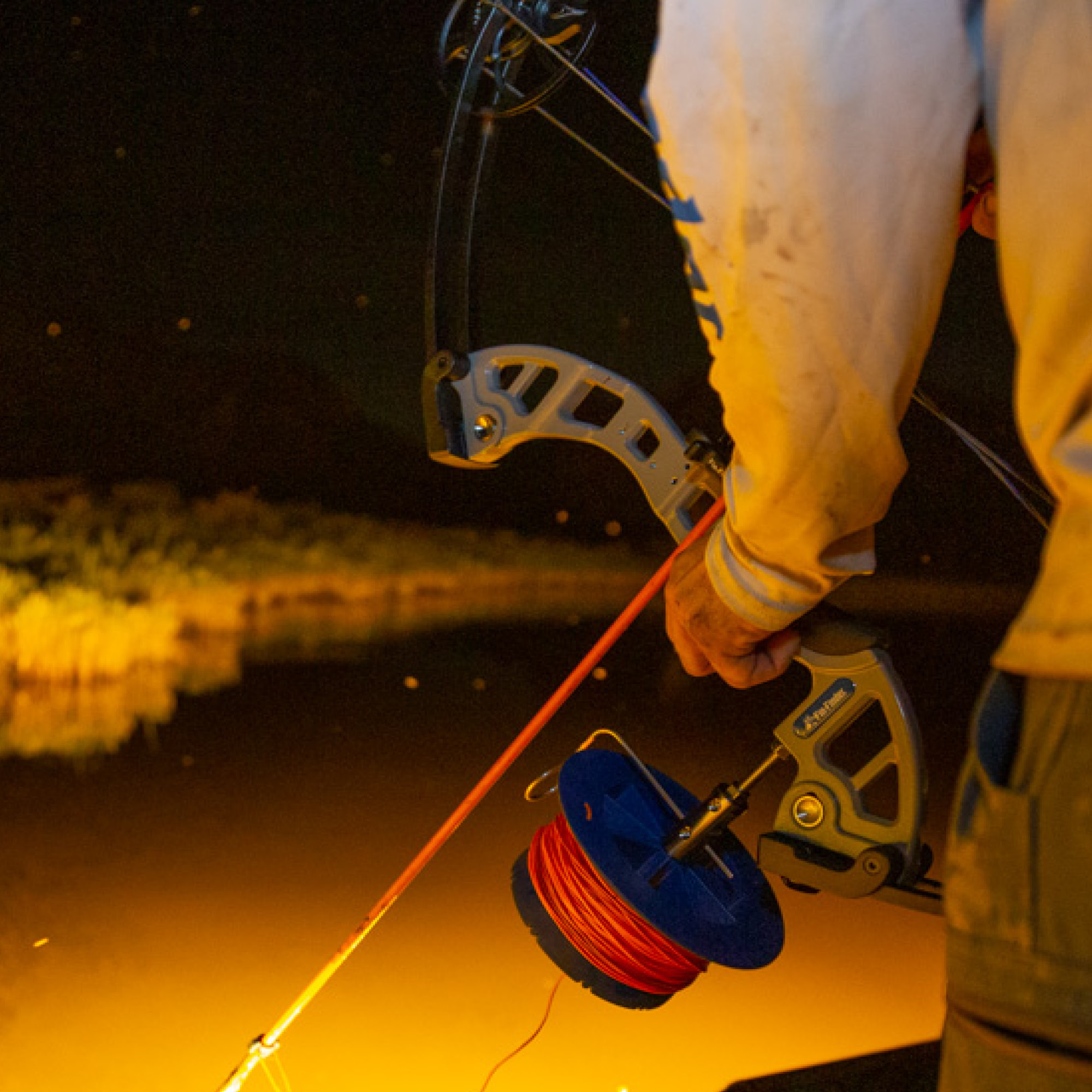 SideWinder Bowfishing Reel, Retrieval System